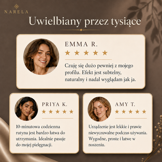 Narela™ Urządzenie EMS do modelowania nosa